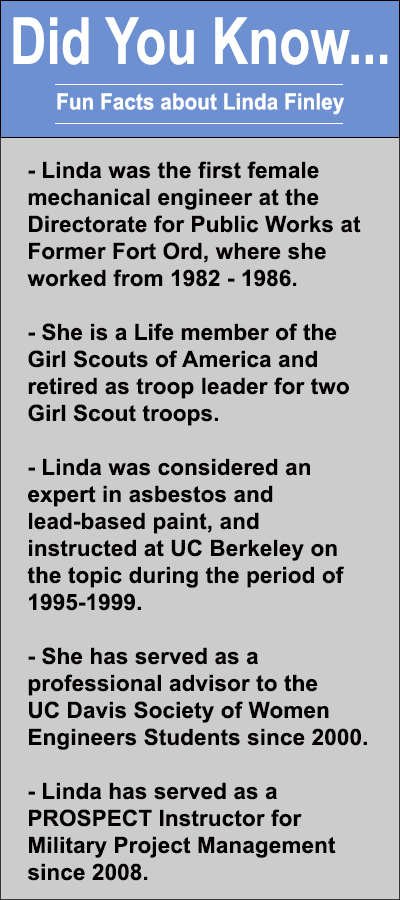 Did you know...about Linda Finley Did you know...about Linda Finley